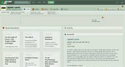 Desktop Screenshot of captain-comix.deviantart.com