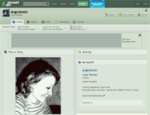 Tablet Screenshot of angrytoom.deviantart.com