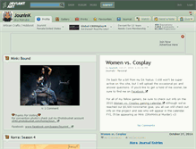 Tablet Screenshot of jounink.deviantart.com