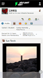 Mobile Screenshot of linkiz.deviantart.com