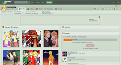 Desktop Screenshot of mamepika.deviantart.com