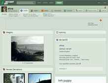 Tablet Screenshot of elwe.deviantart.com