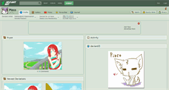 Desktop Screenshot of pizco.deviantart.com