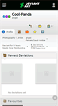 Mobile Screenshot of cool-panda.deviantart.com