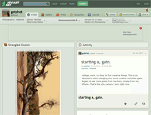 Tablet Screenshot of gotshot.deviantart.com