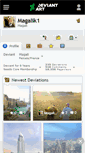 Mobile Screenshot of magalik1.deviantart.com