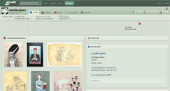 Desktop Screenshot of candacejean.deviantart.com