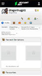 Mobile Screenshot of dragonhugplz.deviantart.com