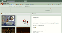 Desktop Screenshot of fuuu-aface.deviantart.com