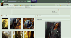 Desktop Screenshot of mirovia.deviantart.com