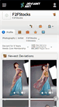 Mobile Screenshot of f2fstocks.deviantart.com