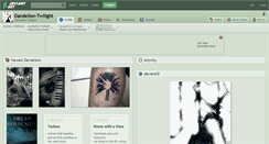 Desktop Screenshot of dandelion-twilight.deviantart.com