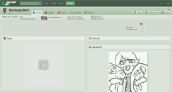 Desktop Screenshot of deviously-devi.deviantart.com