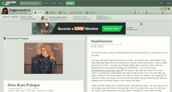 Desktop Screenshot of dragonwyrd316.deviantart.com