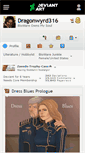 Mobile Screenshot of dragonwyrd316.deviantart.com
