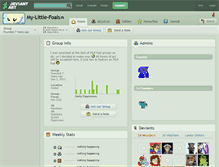 Tablet Screenshot of my-little-foals.deviantart.com