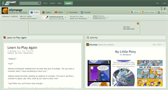Desktop Screenshot of ellymango.deviantart.com