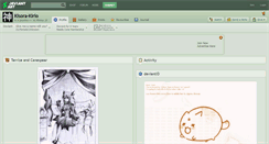 Desktop Screenshot of kisora-kirio.deviantart.com