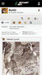 Mobile Screenshot of bunto.deviantart.com