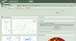 Desktop Screenshot of magicafata.deviantart.com