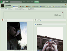 Tablet Screenshot of cysoydan.deviantart.com