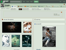 Tablet Screenshot of djeagle.deviantart.com