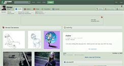 Desktop Screenshot of kinter.deviantart.com