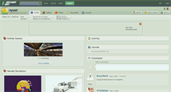 Desktop Screenshot of nyuszi.deviantart.com