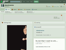 Tablet Screenshot of obessiveoreo.deviantart.com