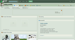 Desktop Screenshot of hobbo-zombie.deviantart.com