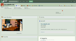 Desktop Screenshot of lina-zelgadis-club.deviantart.com