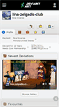 Mobile Screenshot of lina-zelgadis-club.deviantart.com