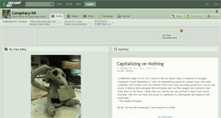 Desktop Screenshot of conspiracy-kk.deviantart.com