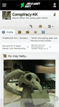Mobile Screenshot of conspiracy-kk.deviantart.com