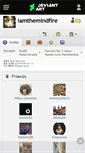 Mobile Screenshot of iamthemindfire.deviantart.com