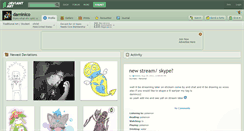 Desktop Screenshot of daminico.deviantart.com