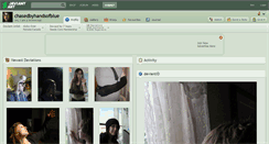 Desktop Screenshot of chasedbyhandsofblue.deviantart.com