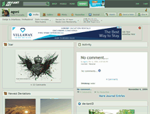 Tablet Screenshot of agoni.deviantart.com