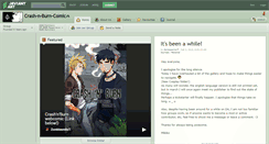 Desktop Screenshot of crash-n-burn-comic.deviantart.com
