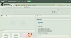 Desktop Screenshot of ohjustjake.deviantart.com