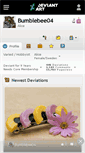 Mobile Screenshot of bumblebee04.deviantart.com