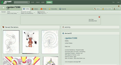 Desktop Screenshot of cjgolden73088.deviantart.com