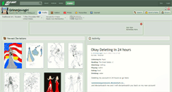 Desktop Screenshot of grimmjowsgirl.deviantart.com