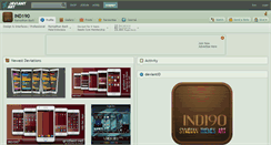 Desktop Screenshot of ind190.deviantart.com