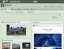 Tablet Screenshot of prlunicorn.deviantart.com