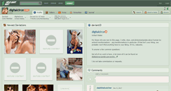 Desktop Screenshot of digitalcirce.deviantart.com