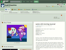 Tablet Screenshot of deathtosquishies.deviantart.com