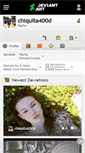 Mobile Screenshot of chiquita400d.deviantart.com