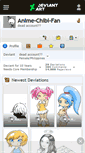 Mobile Screenshot of anime-chibi-fan.deviantart.com