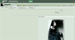 Desktop Screenshot of darkquette.deviantart.com